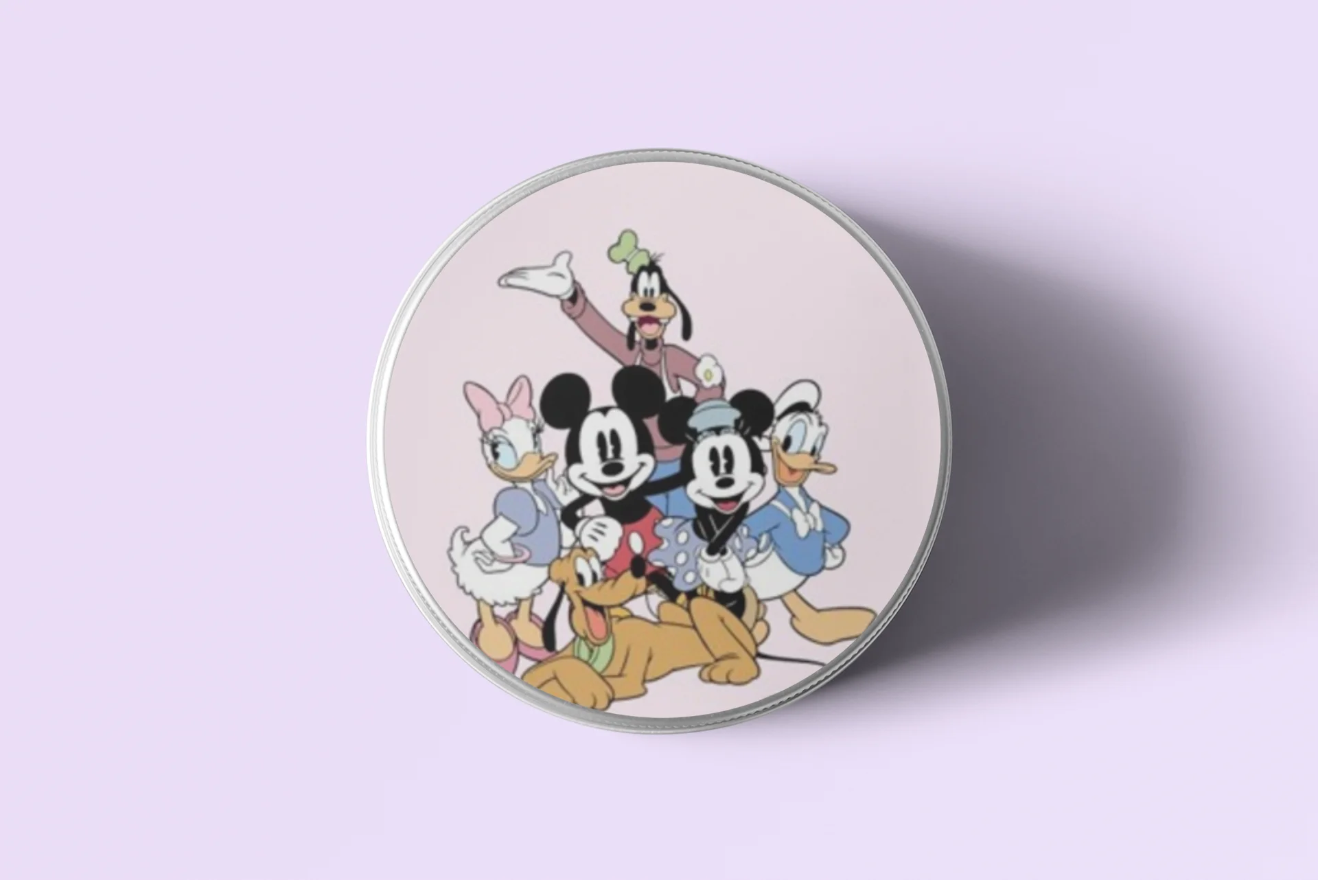 Mickey Club House Theme- Return Gift/birthday decor Thankyou Sticker (6 CM/Sticker/Multicolour/24Pcs) - Premium Handcrafted 300 GSM Return Gift Label Stickers by Party Decor Mall India - View 4