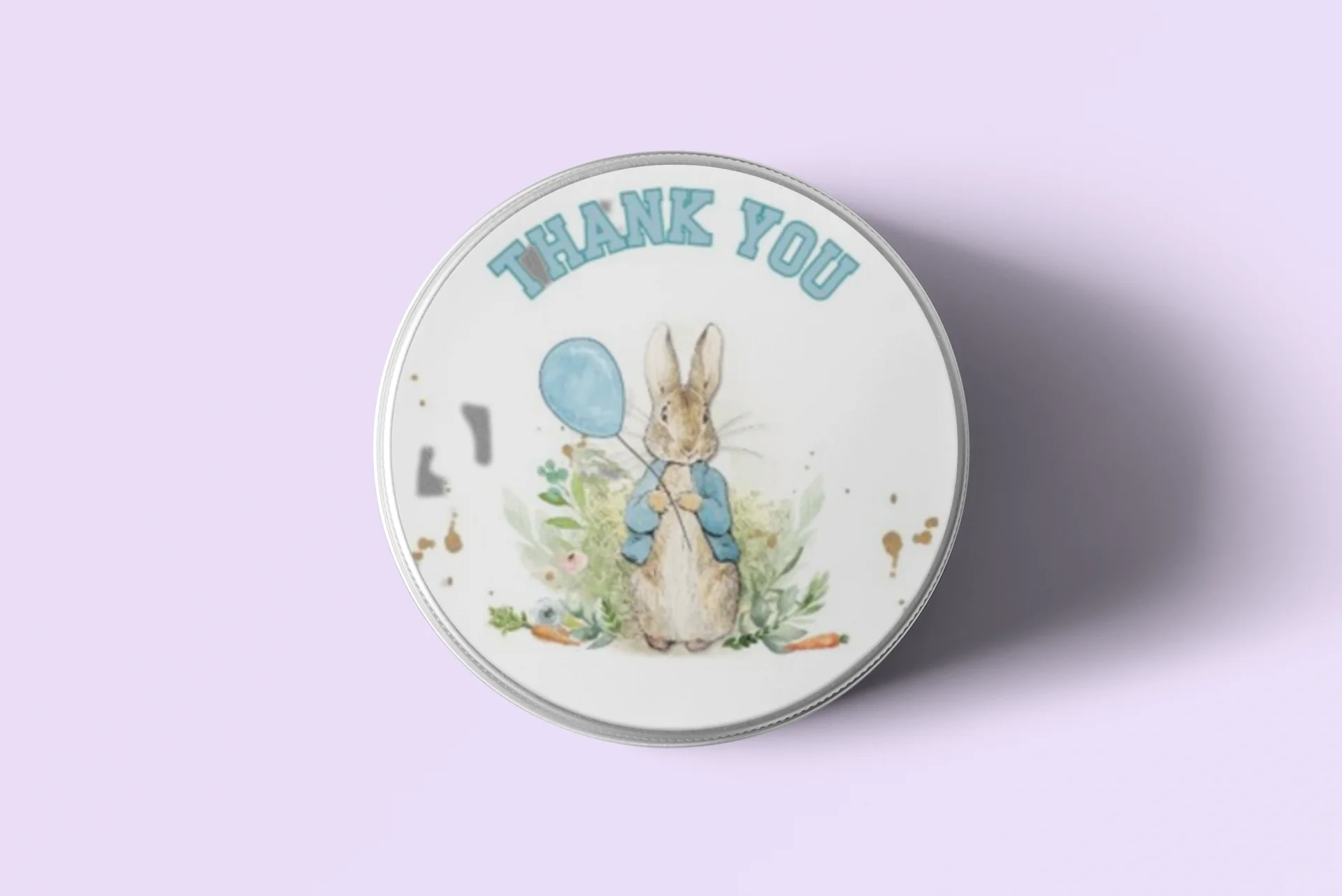 Peter Rabbit Theme- Return Gift/birthday decor Thankyou Sticker (6 CM/Sticker/Multicolour/24Pcs) - Premium Handcrafted 300 GSM Return Gift Label Stickers by Party Decor Mall India - View 7