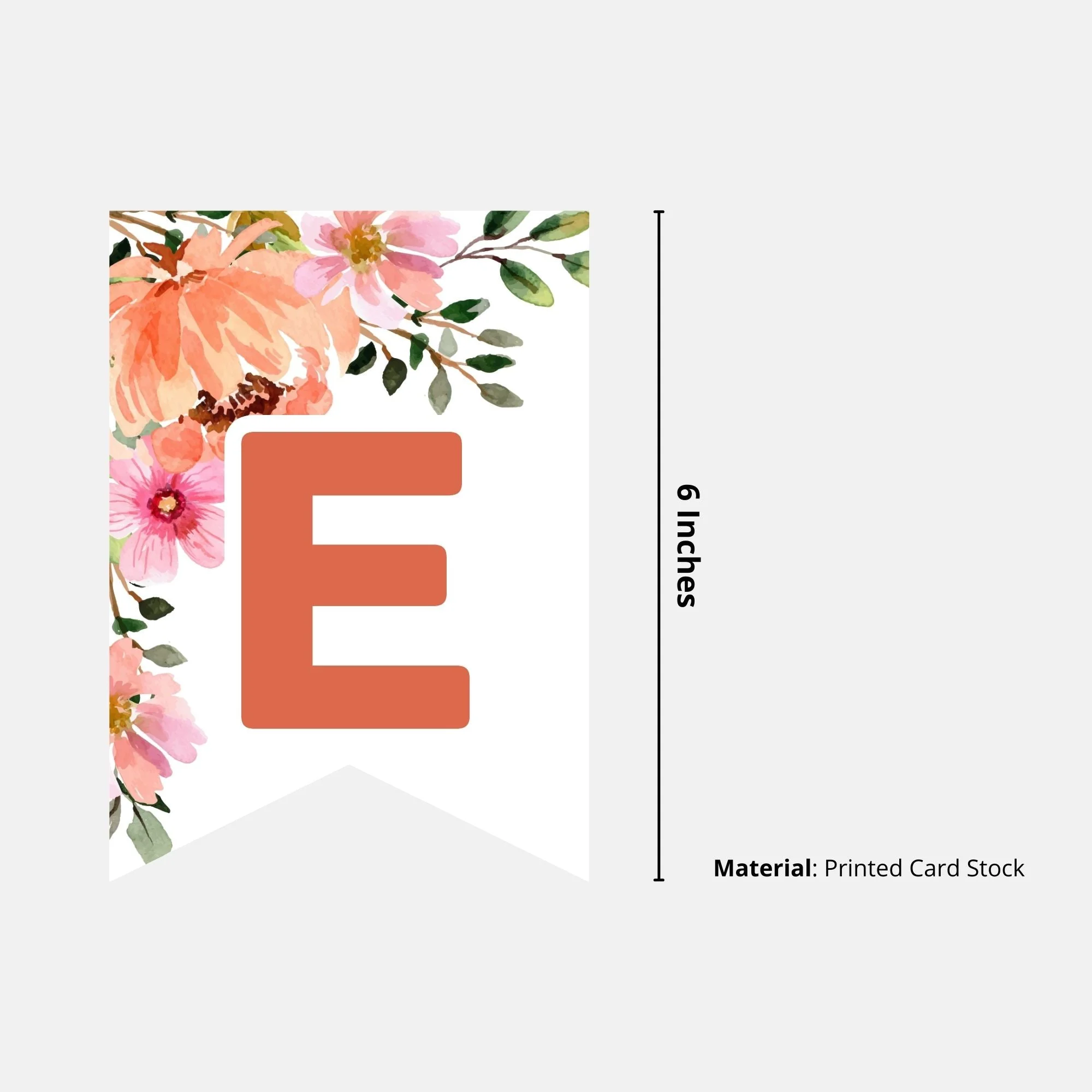 Best Mom Ever - Mothersday banner (6 inches/250 GSM Cardstock/Mixcolour/11 Pcs) - Premium Handcrafted 300 GSM Buntings, Others by Party Decor Mall India - View 2