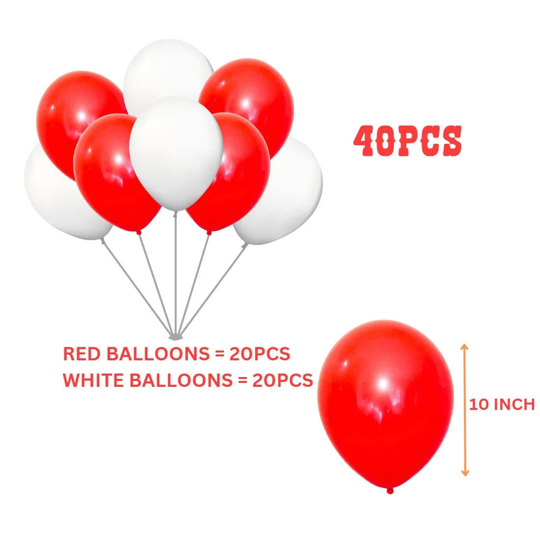 Carnival Theme Birthday Kits (6 Inches/250 GSM Cardstock/Mixcolour/55Pcs) - Premium Handcrafted 300 GSM Party Supply by Party Decor Mall India - View 4