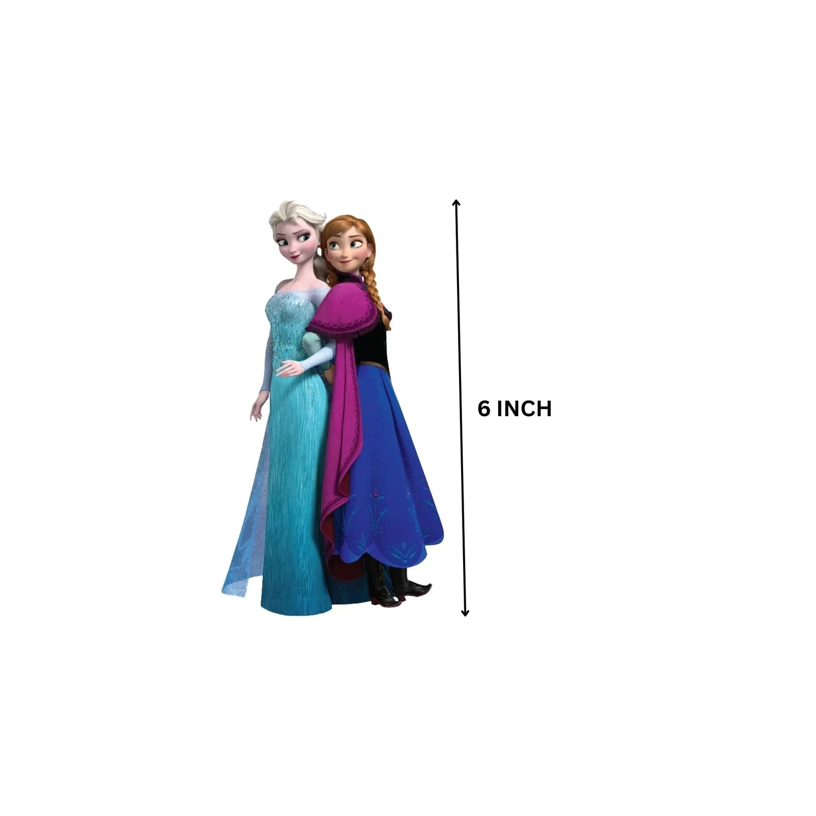 Frozen Wonderland Birthday Party Decorations - Banner,& Cutouts (6 inches/250 GSM Cardstock/Mixcolour/25Pcs) - Premium Handcrafted 300 GSM Paper Cutouts by Party Decor Mall India - View 5