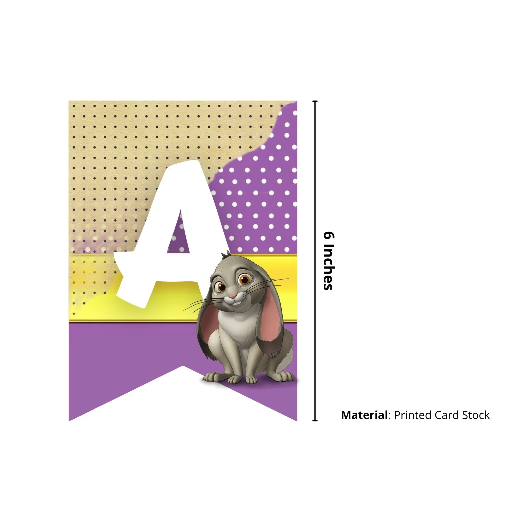Enchanting Sofia Theme Birthday Party Decorations - Banner, Cutouts (6 inches/250 GSM Cardstock/Mixcolour/25Pcs) - Premium Handcrafted 300 GSM Paper Cutouts by Party Decor Mall India - View 3