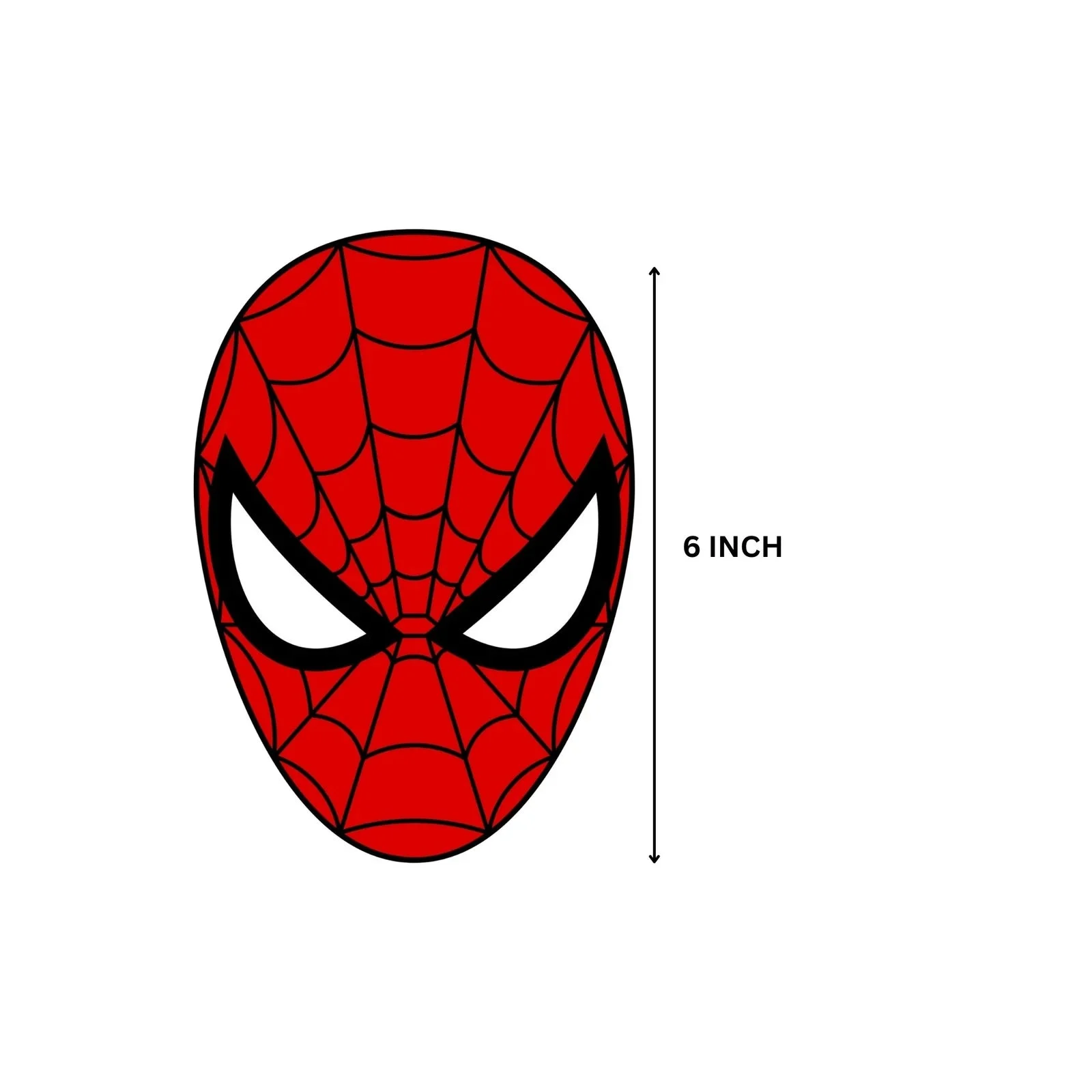 Spider Superhero Adventure Birthday Party Decorations - Banner, Cutouts, (6 Inches/250 GSM Cardstock/Mixcolour/25Pcs) - Premium Handcrafted 300 GSM Paper Cutouts by Party Decor Mall India - View 5