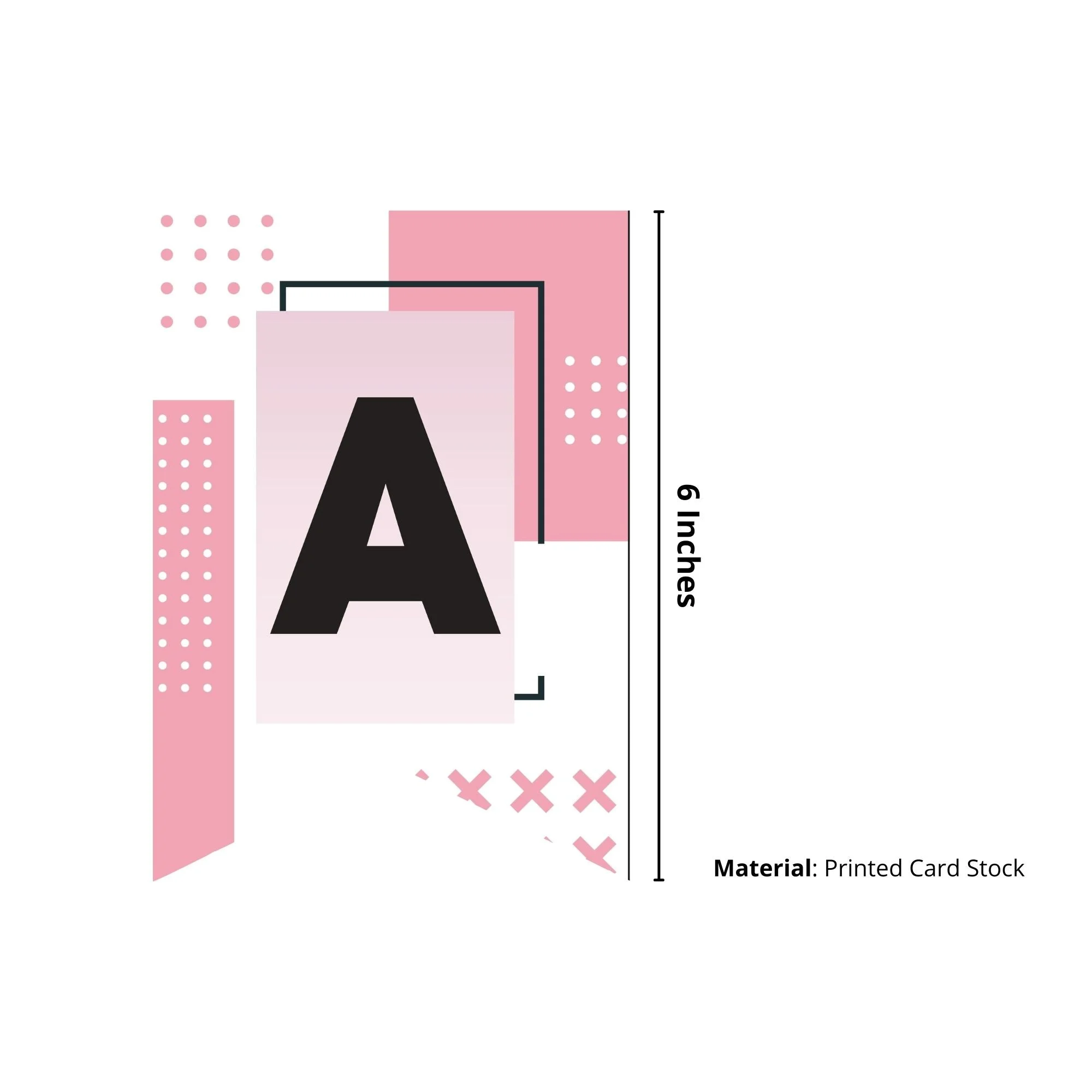Black Pink Theme Happy Birthday Banner (6 inches/250 GSM Cardstock/Black , Pink , & White/13Pcs) - Premium Handcrafted 300 GSM Buntings by Party Decor Mall India - View 2