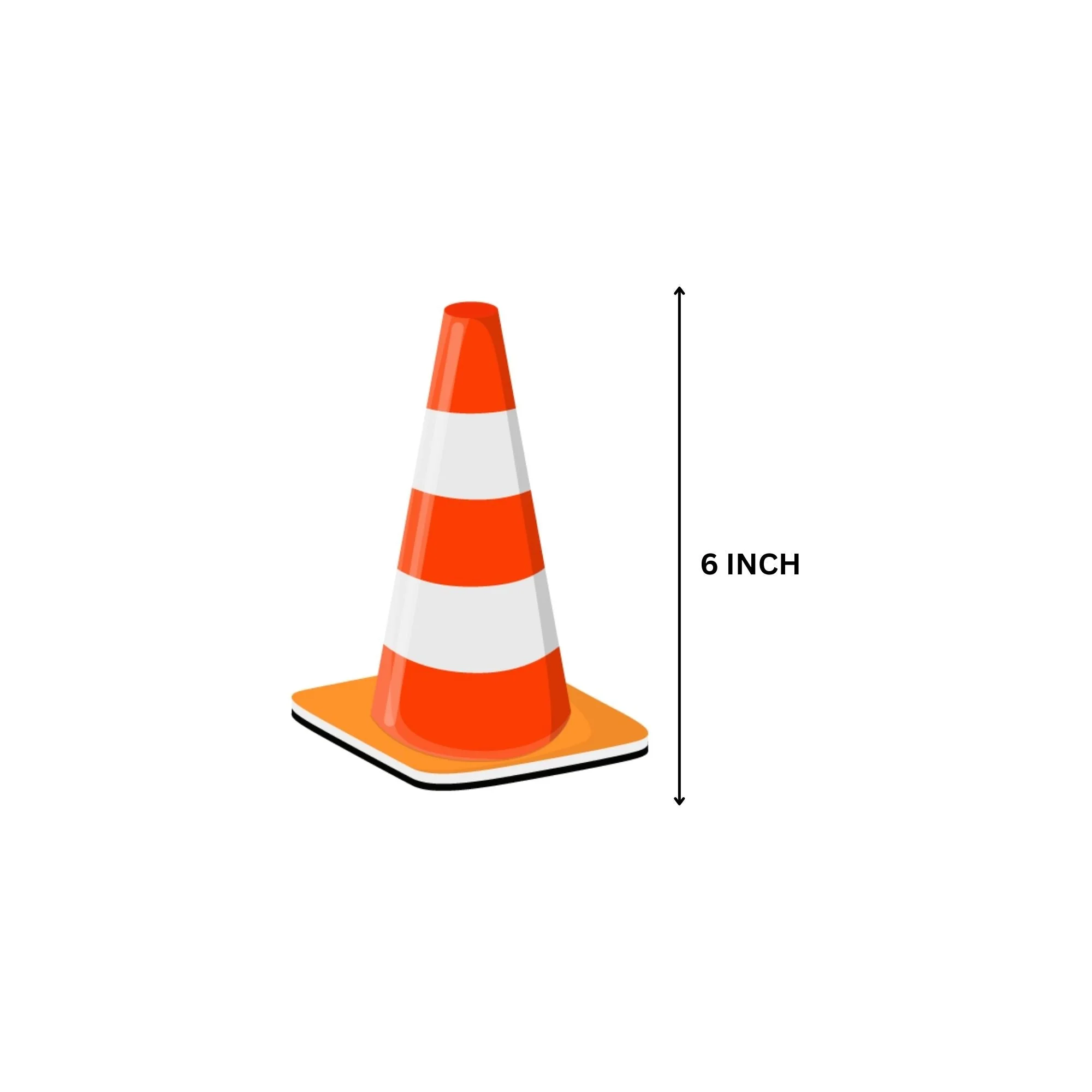 Construction Theme Birthday Party Decorations - Banner,& Cutout (6 Inches/250 GSM Cardstock/Mixcolour/25Pcs) - Premium Handcrafted 300 GSM Paper Cutouts by Party Decor Mall India - View 6