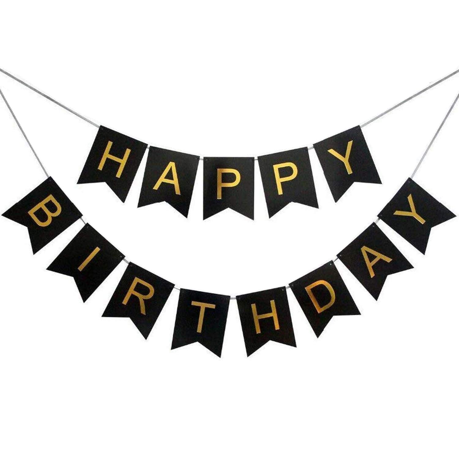 Happy Birthday Banner Decoration for Boys, Girls