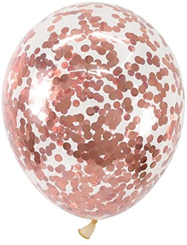 Bottle Shape Balloon, Pink Happy Birthday Banner, 25 Balloons, Rose Gold Foil Fringe Curtains, Confetti Balloons for 25th Birthday Decorations for Her - Premium Handcrafted 300 GSM Birthday Decoration, Party Supplies, Balloons by Party Decor Mall India - View 4